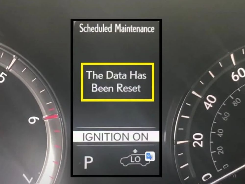 reset thay dầu xe Lexus LX 570